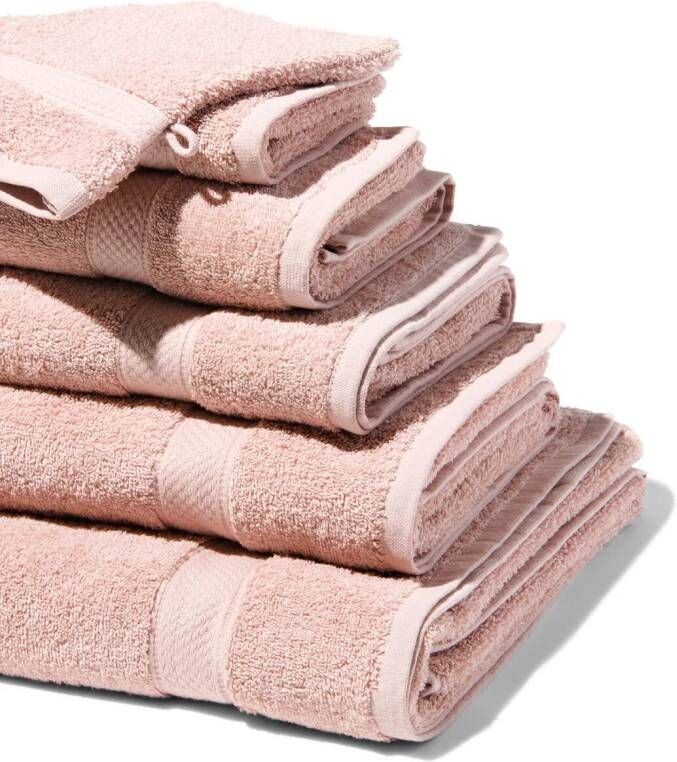 HEMA Handdoeken Zware Kwaliteit Lichtroze (lichtroze)