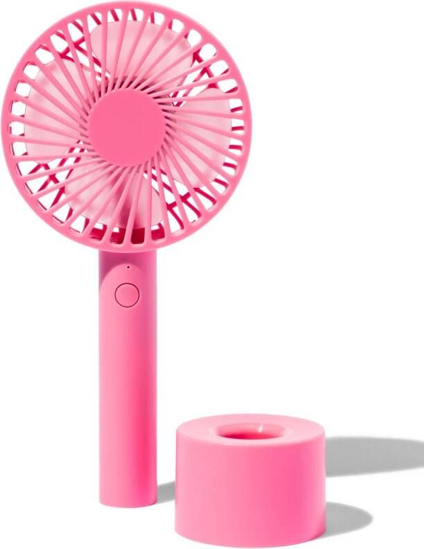 HEMA Handventilator Ø10cm Mat Roze (roze)