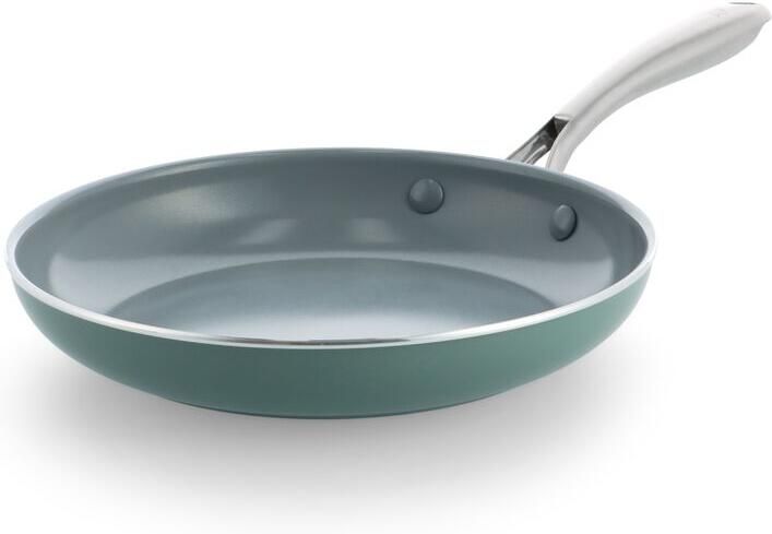 HEMA BK koekenpan Ø24cm keramisch PFAS-vrij groen (groen)