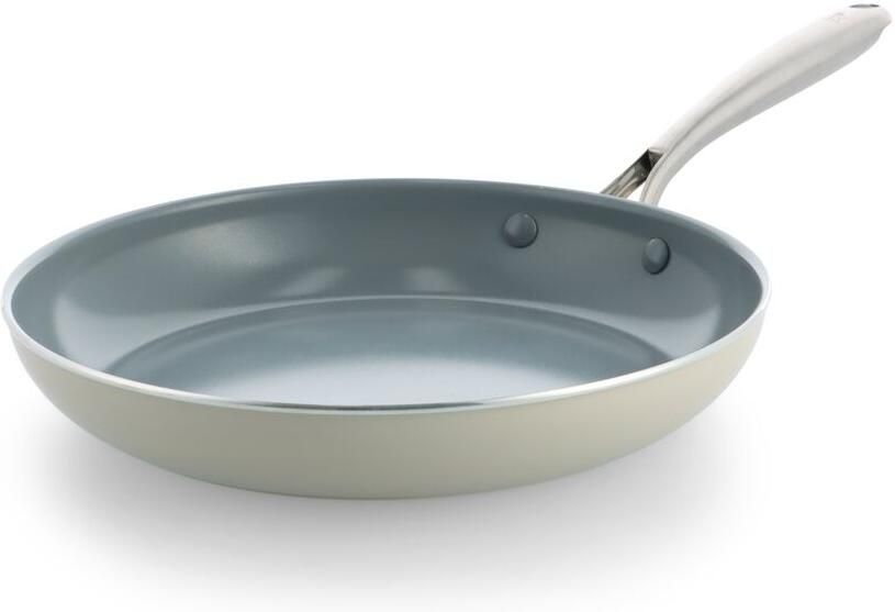 HEMA BK koekenpan Ø28cm keramisch PFAS-vrij beige (beige)