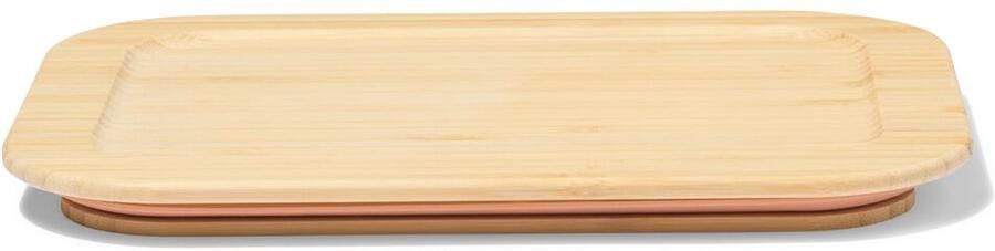 HEMA Deksel maat L bamboe (hout)