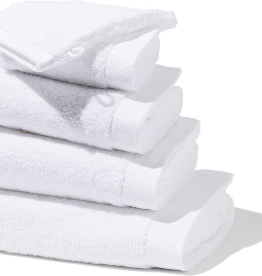 HEMA Handdoeken hotel extra zacht wit (wit)