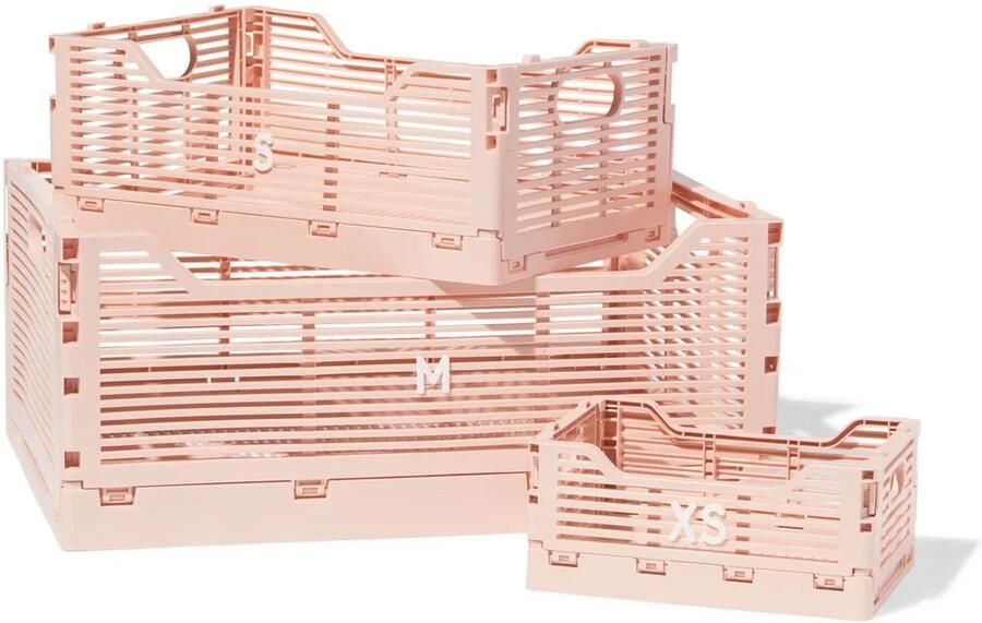 HEMA Klapkrat letterbord recycled lichtroze (lichtroze)