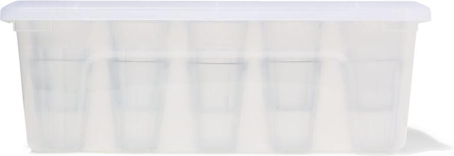 HEMA Opbergbox 30L Tokyo transparant 58x39.5x20.5 recycled