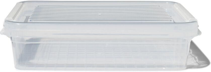 HEMA Opbergdoos met deksel 1.8L Dublin transparant 25x17x7 (transparant)