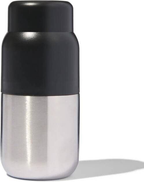 HEMA Isoleerfles 250ml Rvs Zwart (zwart)