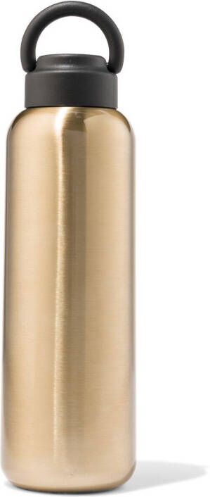 HEMA Isoleerfles Dubbelwandig Rvs Goud 450ml