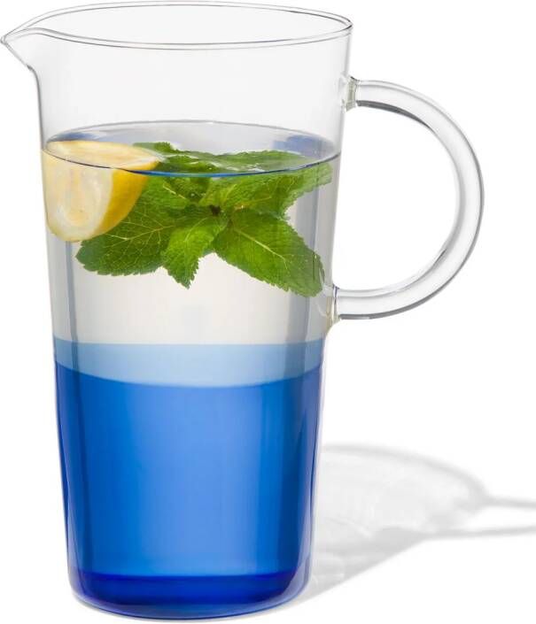 HEMA Karaf 1.6L Glas Met Blauw