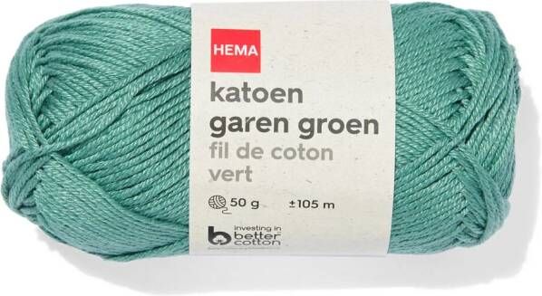 HEMA Katoen Garen Groen 50gram 105meter