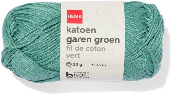 HEMA Katoen Garen Groen 50gram 105meter