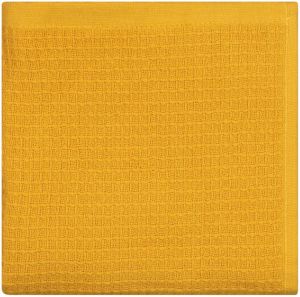 HEMA Keukendoek Wafel Katoen 50x50 Oker (okergeel)