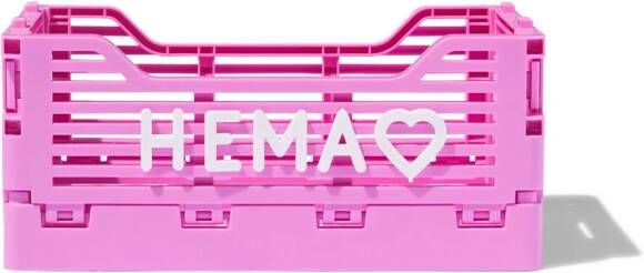 HEMA Klapkrat Letterbord Recycled Roze (roze)