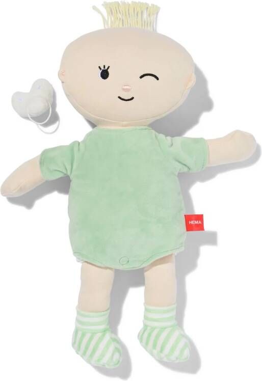 HEMA Knuffel Babypop Groen