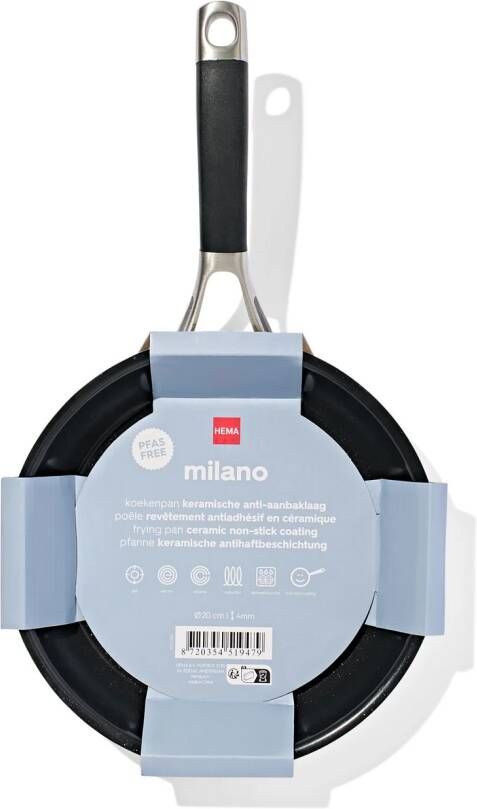 HEMA Koekenpan Ø20cm Milano PFAS Vrij