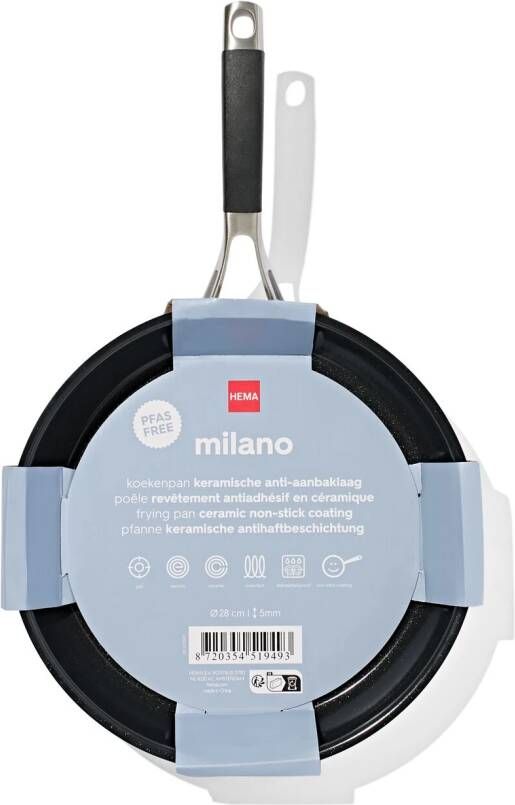 HEMA Koekenpan Ø28cm Milano PFAS Vrij