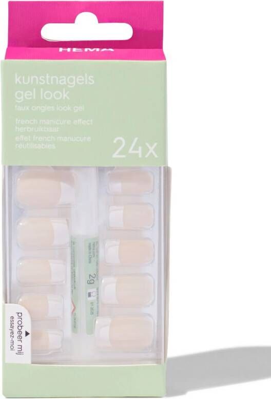 HEMA Kunstnagels French Manicure