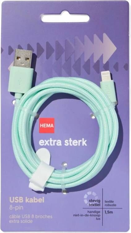 HEMA Laadkabel USB Naar 8-pin 1.5m