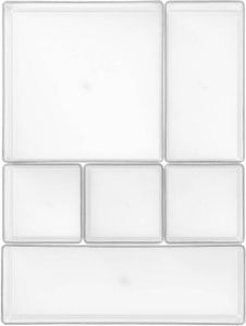 HEMA Lade Organizer 30x22.5x5.5 6-delig (Transparant)