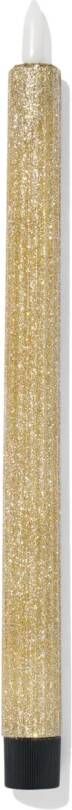 HEMA LED Kaars Goud Glitter (goud)