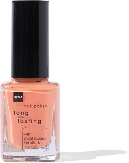 HEMA Long Lasting Nagellak 1033 Melon Sorbet (oranje)