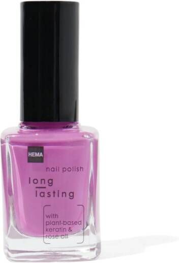 HEMA Long Lasting Nagellak 38 Raspberry Swirl (felroze)