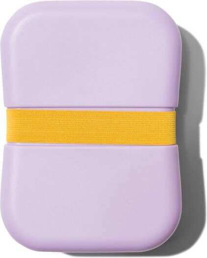 HEMA Lunchbox Met Elastiek Lila (lila)