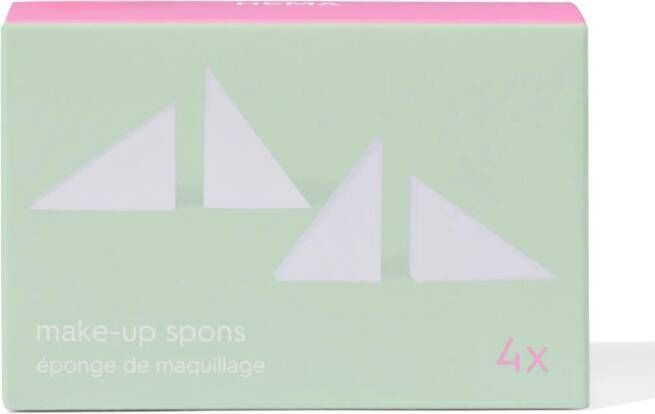 HEMA Make-up Spons Triangel 4 Stuks