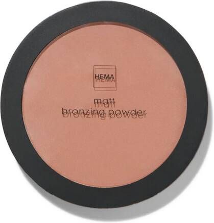 HEMA Matterende Bronzing Poeder 02 Almond (brons)