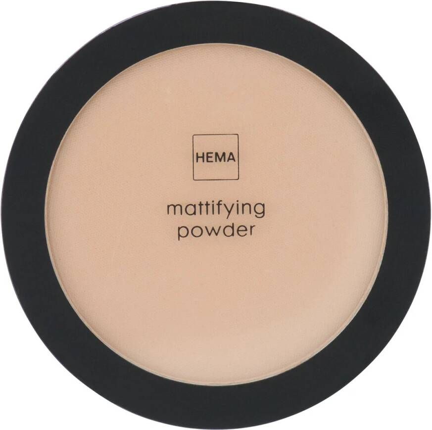 HEMA Mattifying Face Powder 19 Cool Beige (beige)