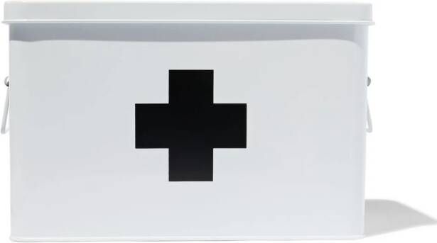 HEMA Medicijnbox 32x20x19.5 Wit (White)