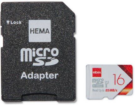 HEMA Micro SD Geheugenkaart 16GB