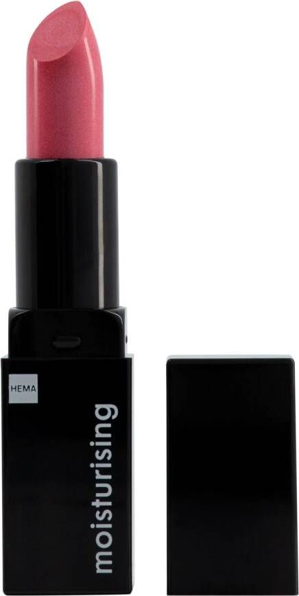 HEMA Moisturising Lipstick 03 Pinkalicious Satin Finish (donkerroze)