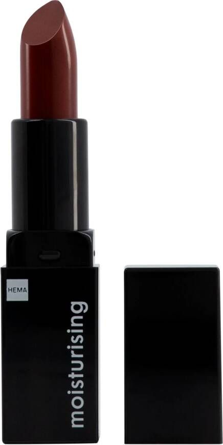 HEMA Moisturising Lipstick 43 Mauve On Creamy Finish (donkerbruin)