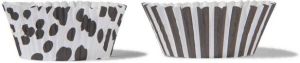 HEMA Muffinvormpjes 150 Stuks (grijs)