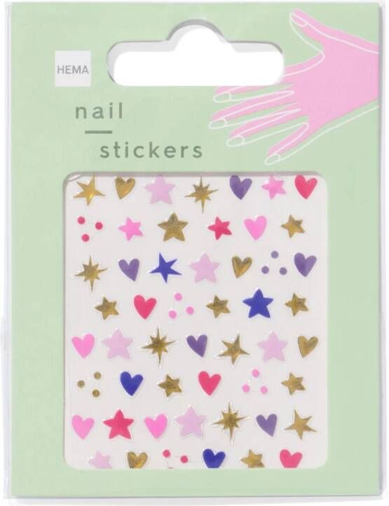 HEMA Nagelstickers Sterren 52 Stuks