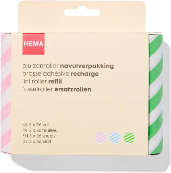 HEMA Navulling Pluizenroller 3x36 Vel