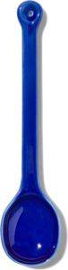 HEMA Opscheplepel Aardewerk Blauw 30cm (blauw)