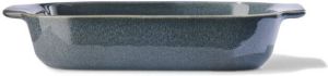 HEMA Ovenschaal 21x15x5 Porto Reactive Zwart (zwart)