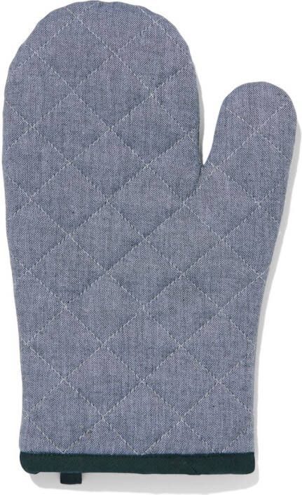 HEMA Ovenwant 32x20 Chambray Katoen Groen (groen)