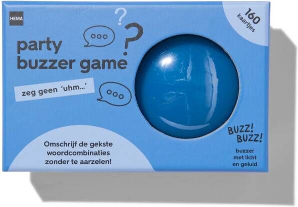 HEMA Party Buzzer Game Zeg Geen Uhm