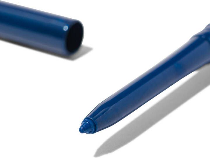 HEMA Perfect Eyeliner Waterproof Metallic Donkerblauw (donkerblauw)