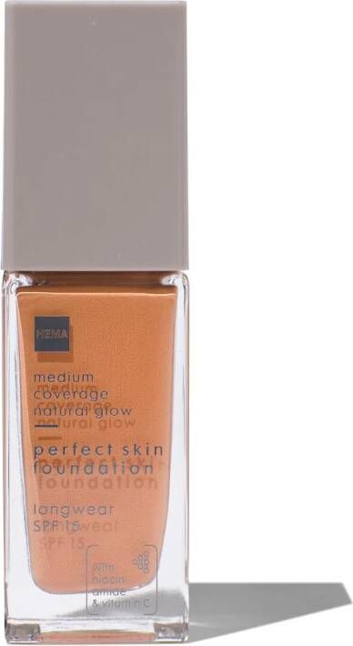 HEMA Perfect Skin Foundation SPF15 10 Amber Beige (beige)