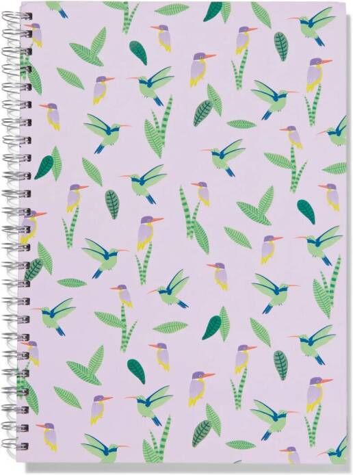 HEMA Plakboek Blanco Vogels A4