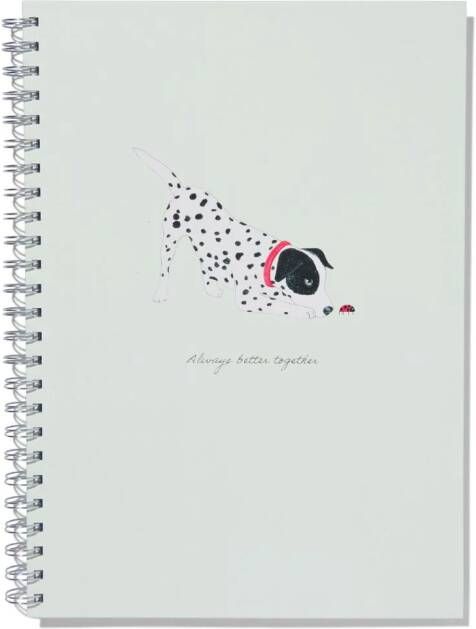 HEMA Plakboek Met Spiraal 32.5x23 Blanco Dalmatiër