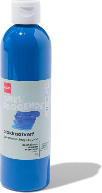 HEMA Plakkaatverf Blauw 250ml