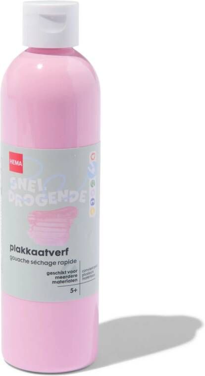 HEMA Plakkaatverf Roze 250ml