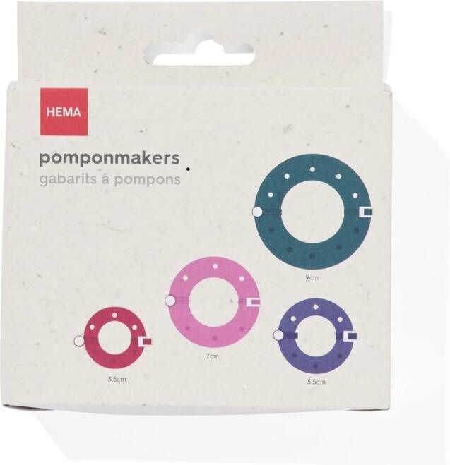 HEMA Pomponmakers 5 Stuks