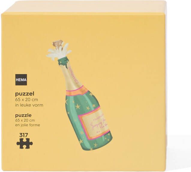 HEMA Puzzel Champagne 317 Stukjes