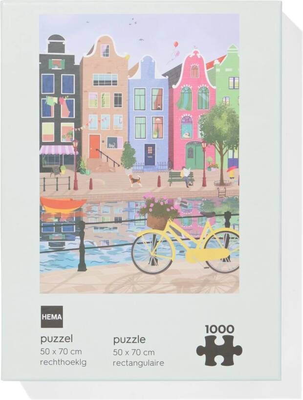 HEMA Puzzel Stadsleven 1000 Stukjes