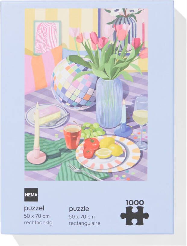 HEMA Puzzel Stilleven 1000 Stuks